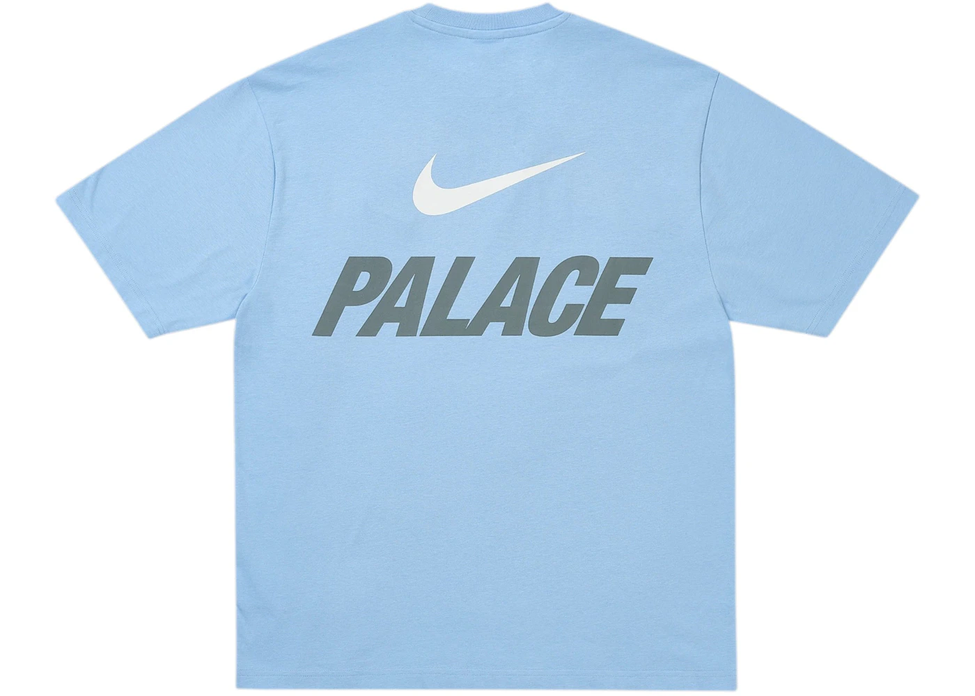 Palace x Nike Font Swoosh T-shirt Sky Blue