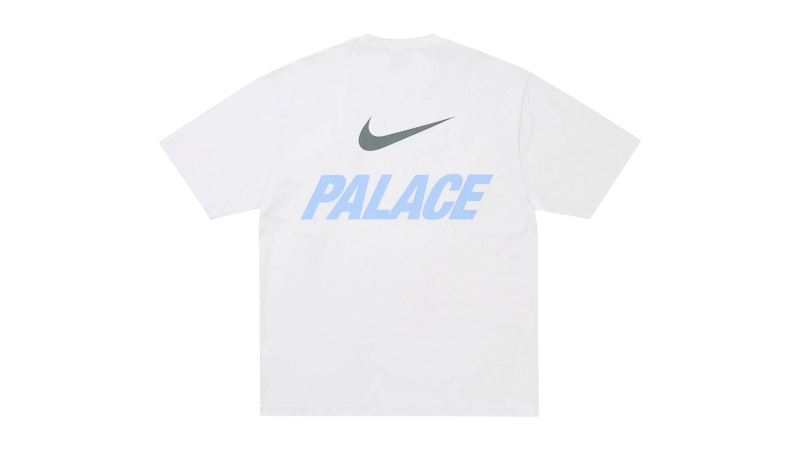 Palace x Nike Font Swoosh T-shirt White