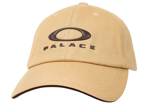 Palace x Oakley 6-Panel Sand/Brown - SS23 - JP