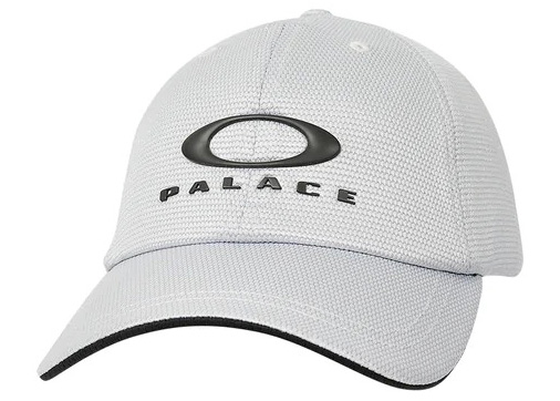Palace x Oakley 6-Panel Silver/Black