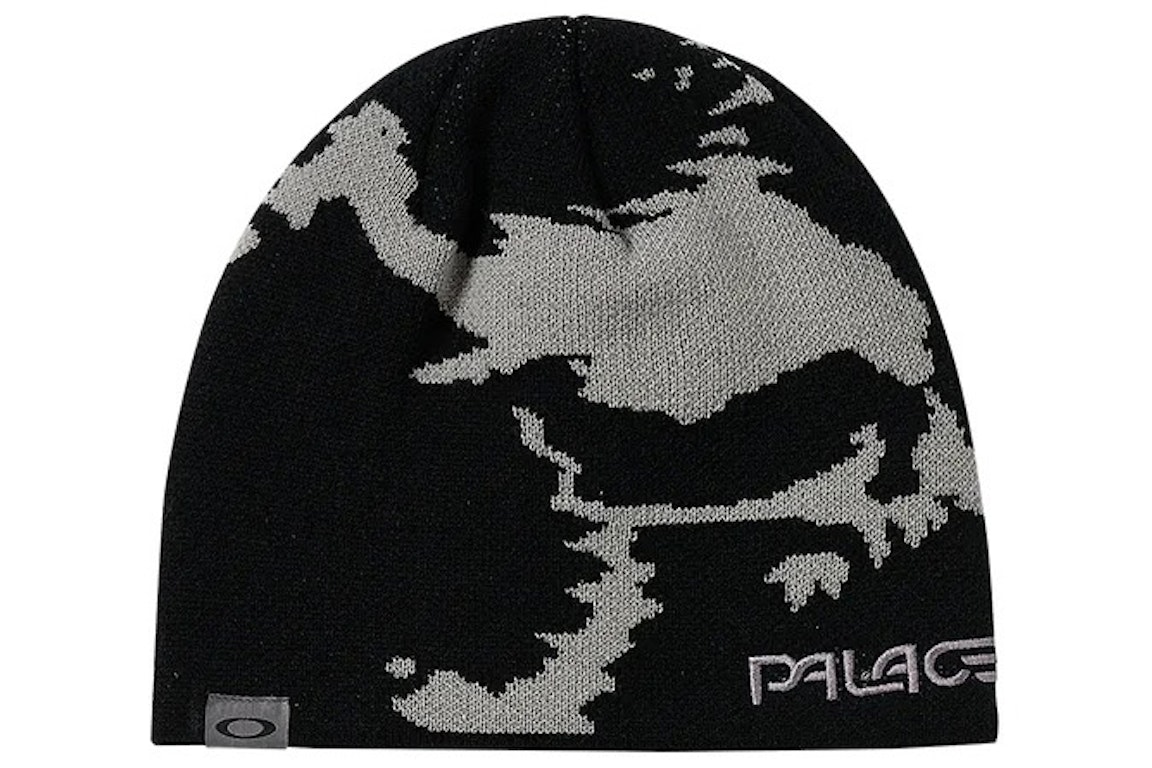 Pre-owned Palace X Oakley Beanie Black/grey