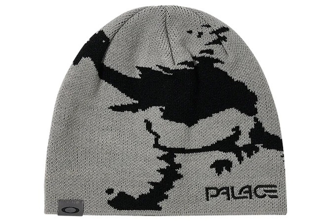 Pre-owned Palace X Oakley Beanie Grey/black