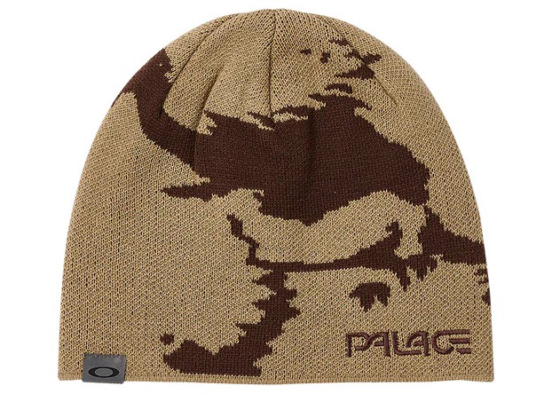 Palace x Oakley Beanie Sand/Brown - SS23 - GB
