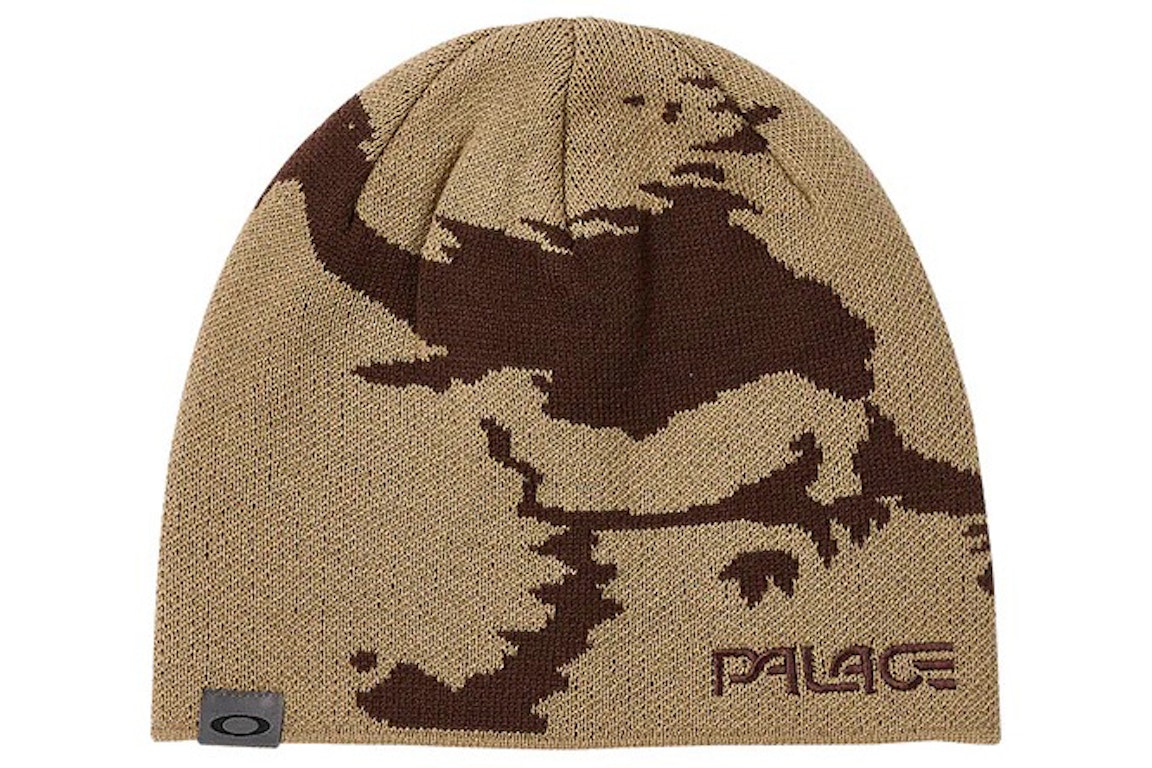 Pre-owned Palace X Oakley Beanie Sand/brown