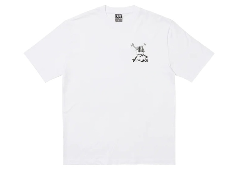 Palace x Oakley T-Shirt White Men's - SS23 - US