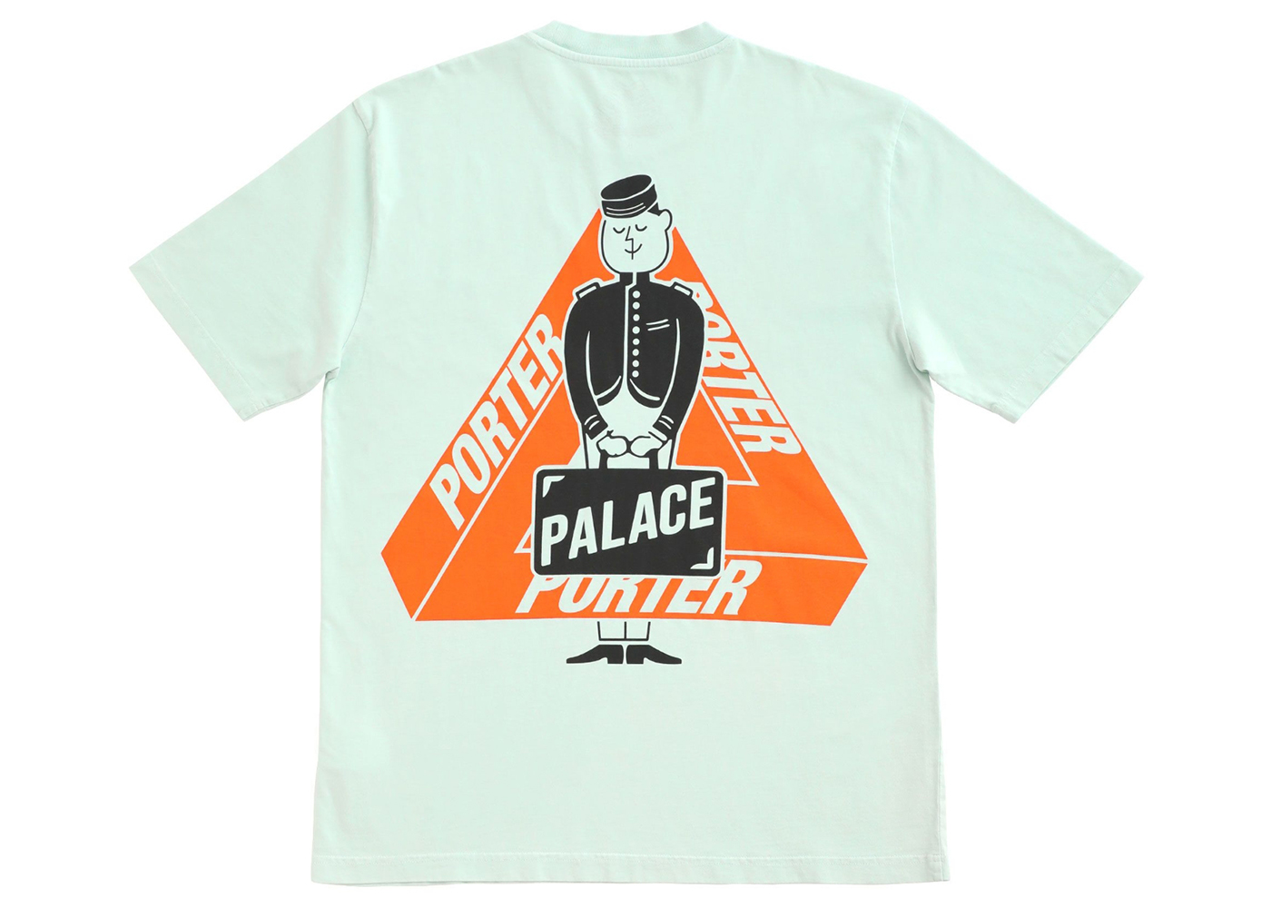 Palace x Porter Tri Ferg Bell Boy T-Shirt Blue