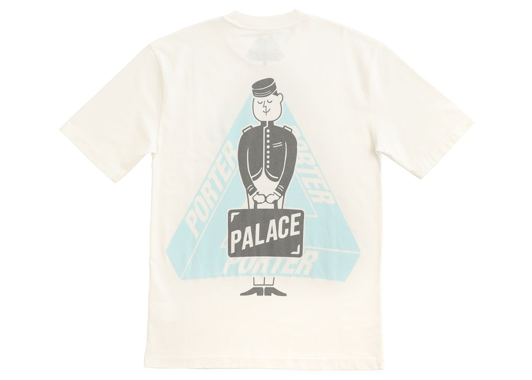 Pre-owned Palace X Porter Tri Ferg Bell Boy T-shirt White