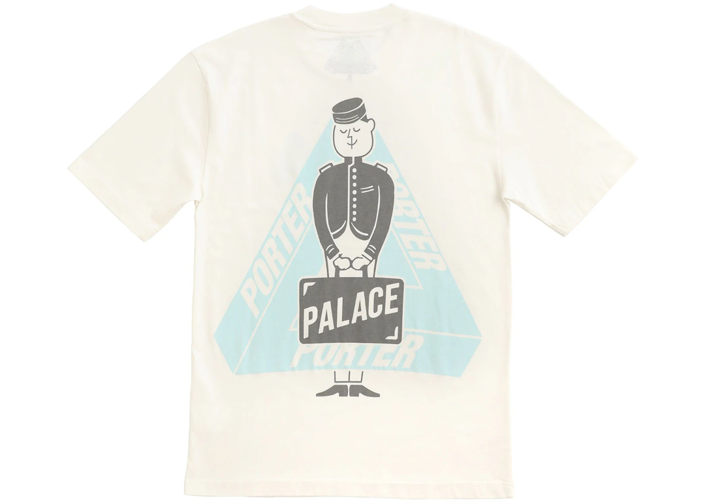 Palace x Porter Tri Ferg Bell Boy T-Shirt White - SS23 - CN