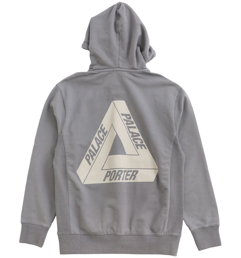 Sudadera con capucha Palace x Porter Tri Ferg Gris Hombre SS23 ES