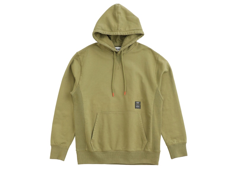 Palace x Porter Tri Ferg Hoodie Khaki Men's - SS23 - GB