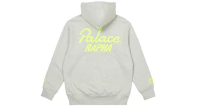 Palace x Rapha EF Education First Hoodie Grey Marl