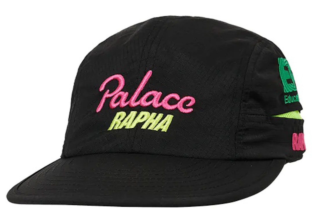 Pre-owned Palace X Rapha Ef Education First Off-bike Cap Black