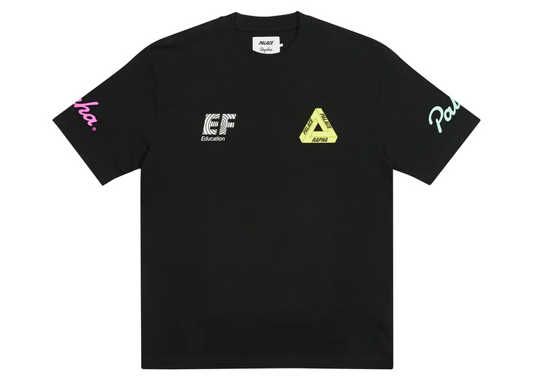 Palace x Rapha EF Education First T-shirt Black Men's - SS22 - US