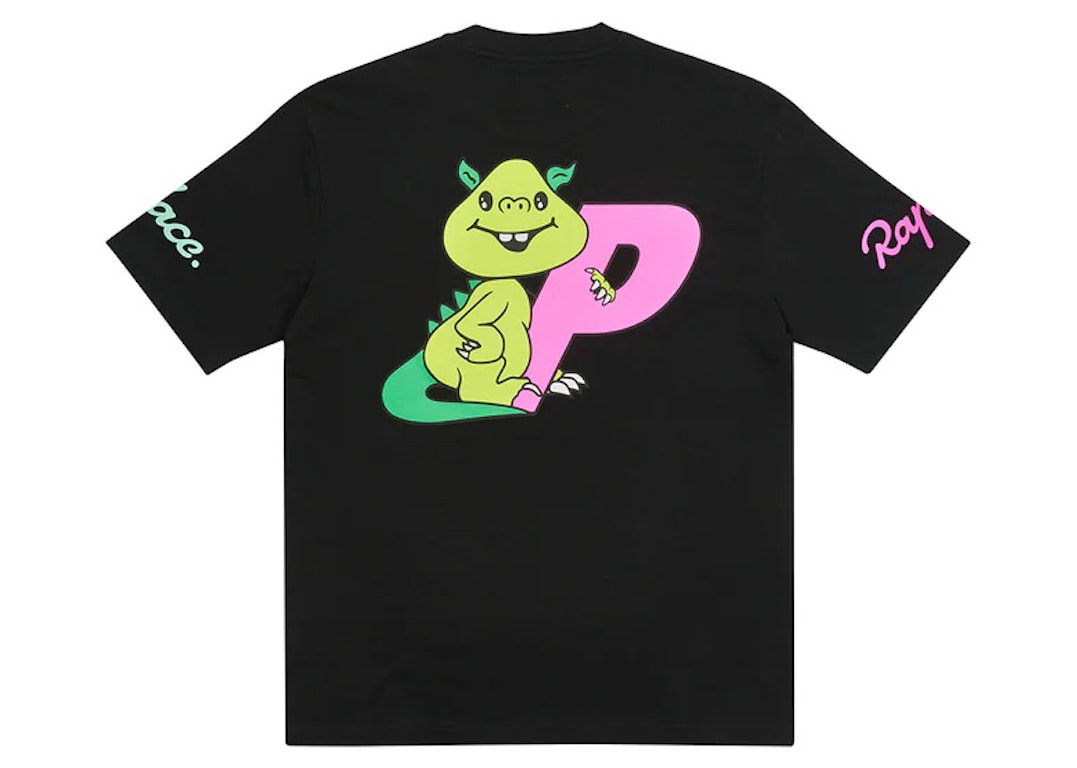 Pre-owned Palace X Rapha Ef Education First T-shirt Black