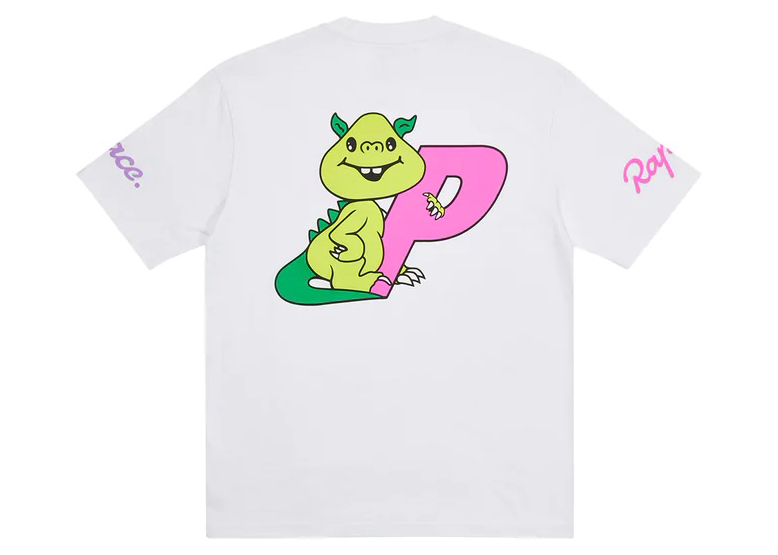Palace x Rapha EF Education First T-shirt White Men's - SS22 - US