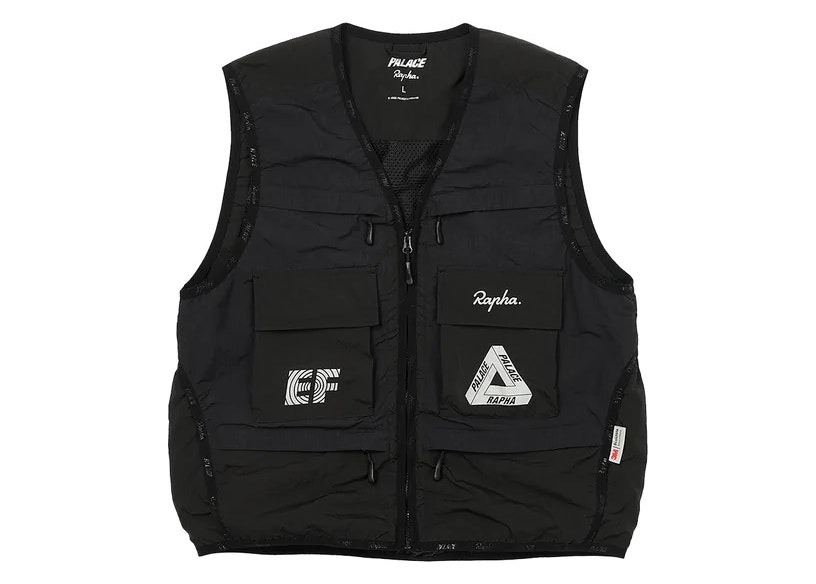 Palace x Rapha EF Education First Utility Vest Black - SS22
