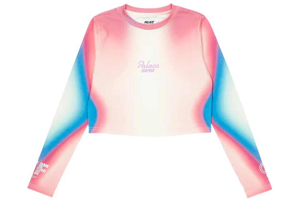 Palace x Rapha EF Education First Women's Cropped T-shirt Pink