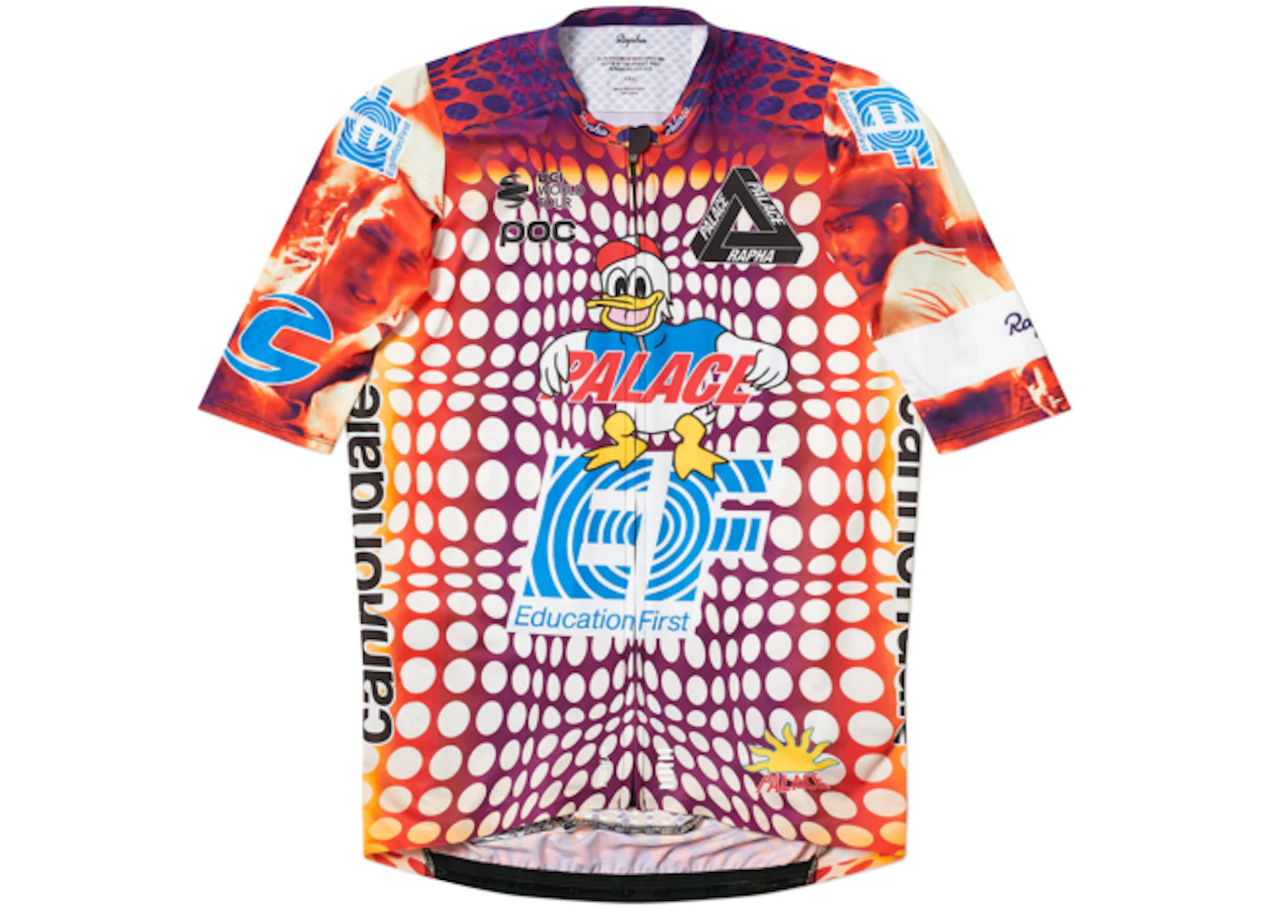 Palace x Rapha On Bike Pro Team Aero Jersey Multi Men's FW20 US