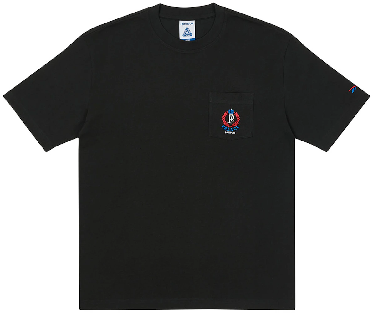 Palace x Reebok NPC Pocket T-shirt Black Men's - SS21 - GB