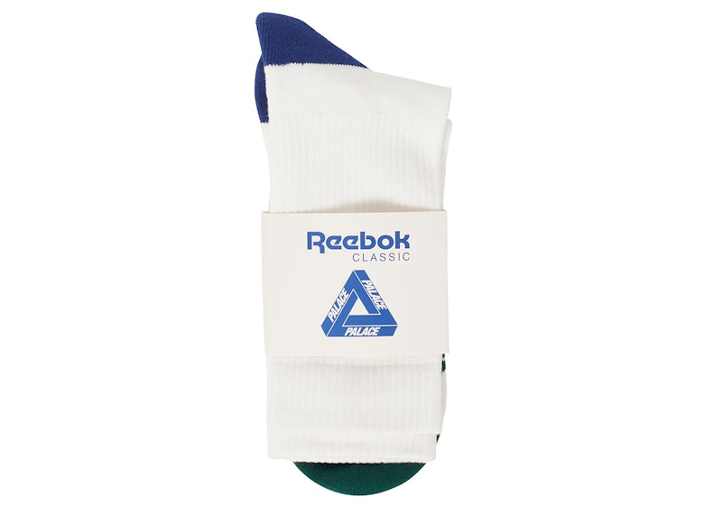 Palace x Reebok NPC Socks White - SS21 Men's - GB