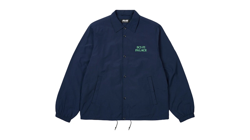 Pre-owned Palace Men's  X Scifi Fantasy Tri Coach Jacket In Navy Blue
