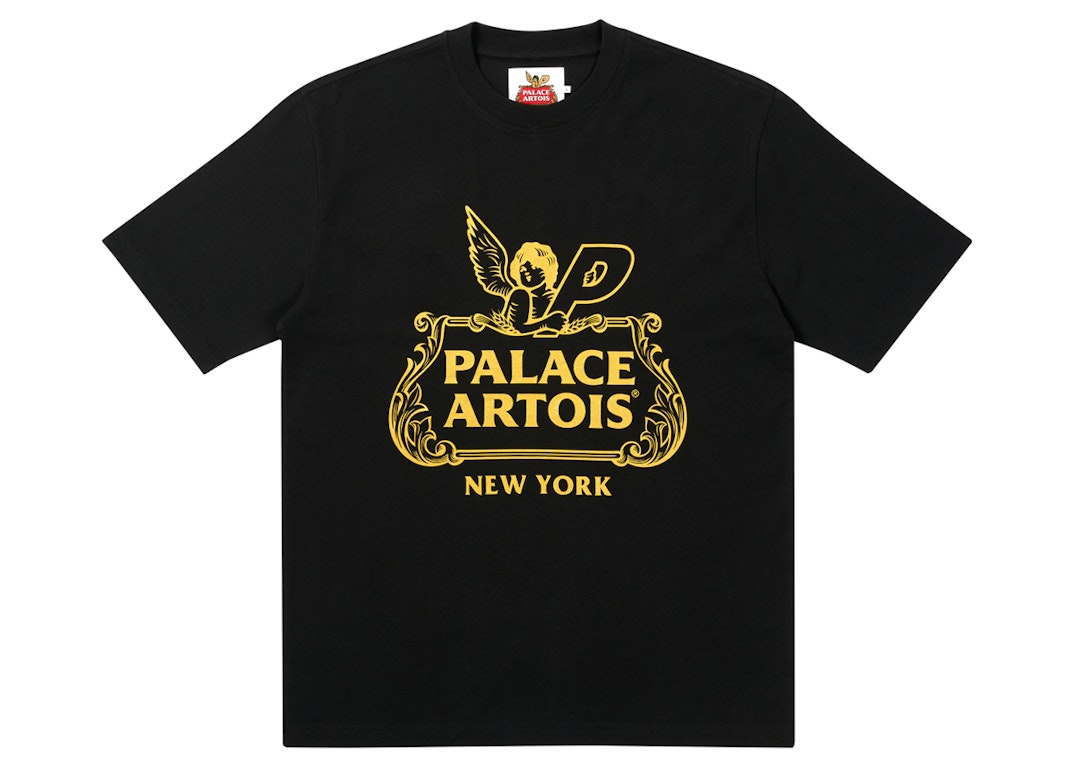 Pre-owned Palace X Stella Artois Chalice T-shirt Black