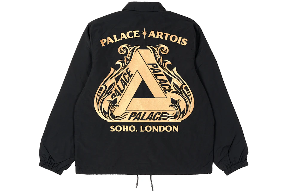 Palace x Stella Artois Coach Jacket Black