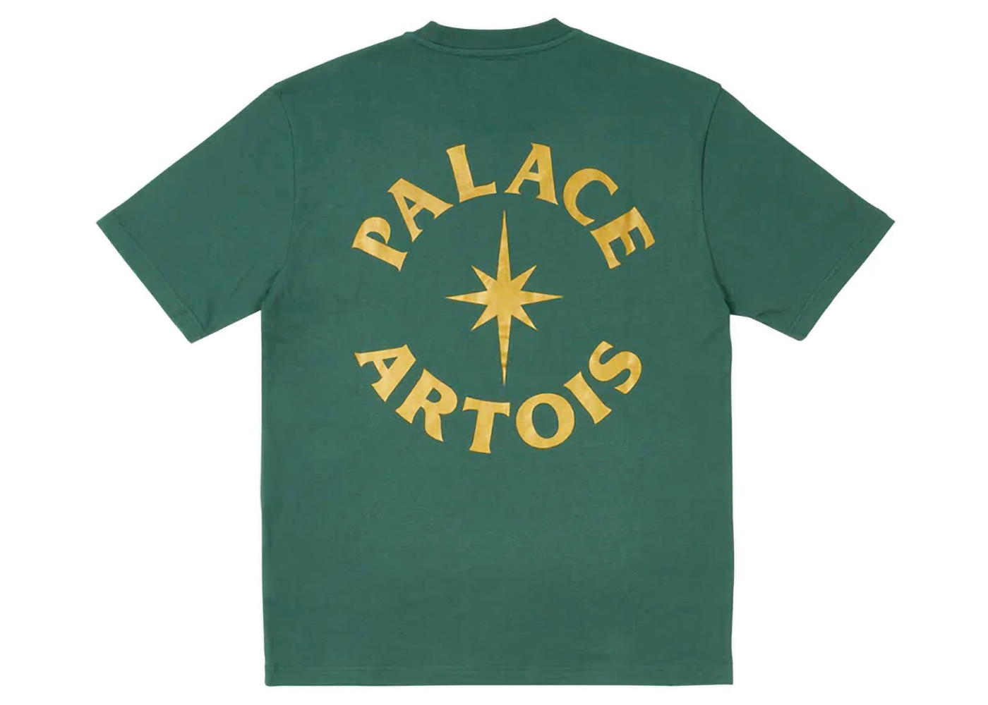 Palace x Stella Artois T-Shirt Bottle Green Men's - SS24 - GB