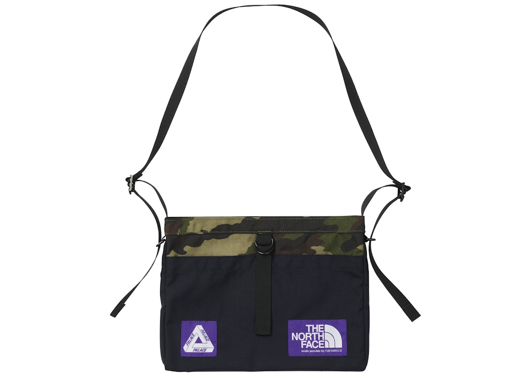 Pre-owned Palace X The North Face Purple Label Cordura Nylon Shoulder Bag Navy