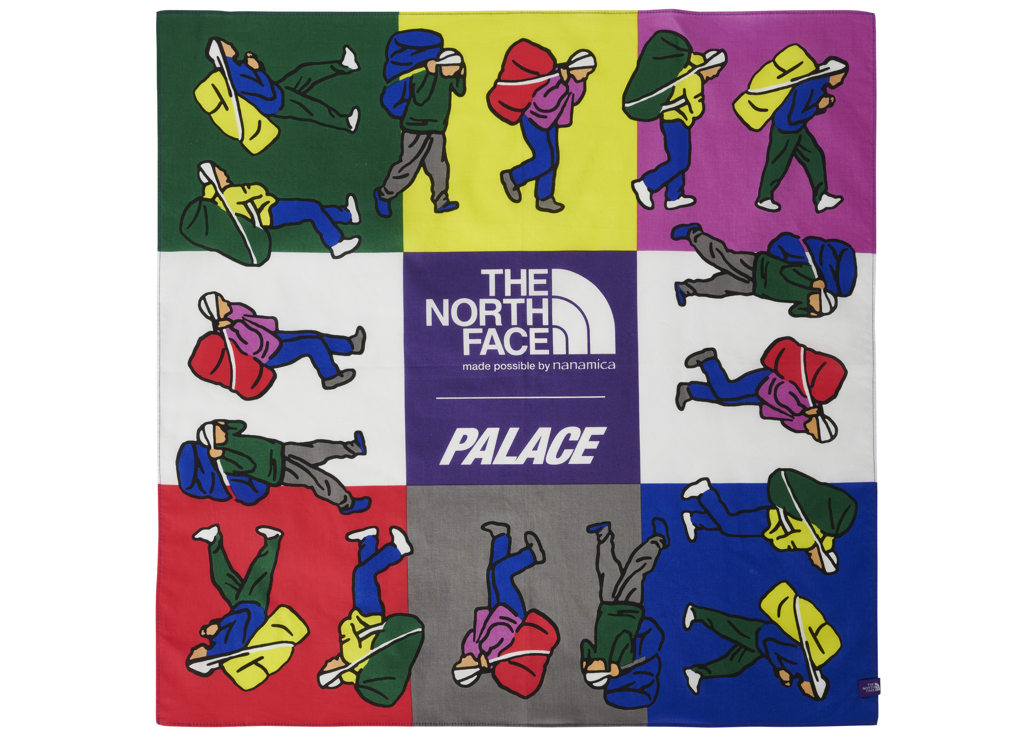 Palace x The North Face Purple Label Field Bandana Purple Men's