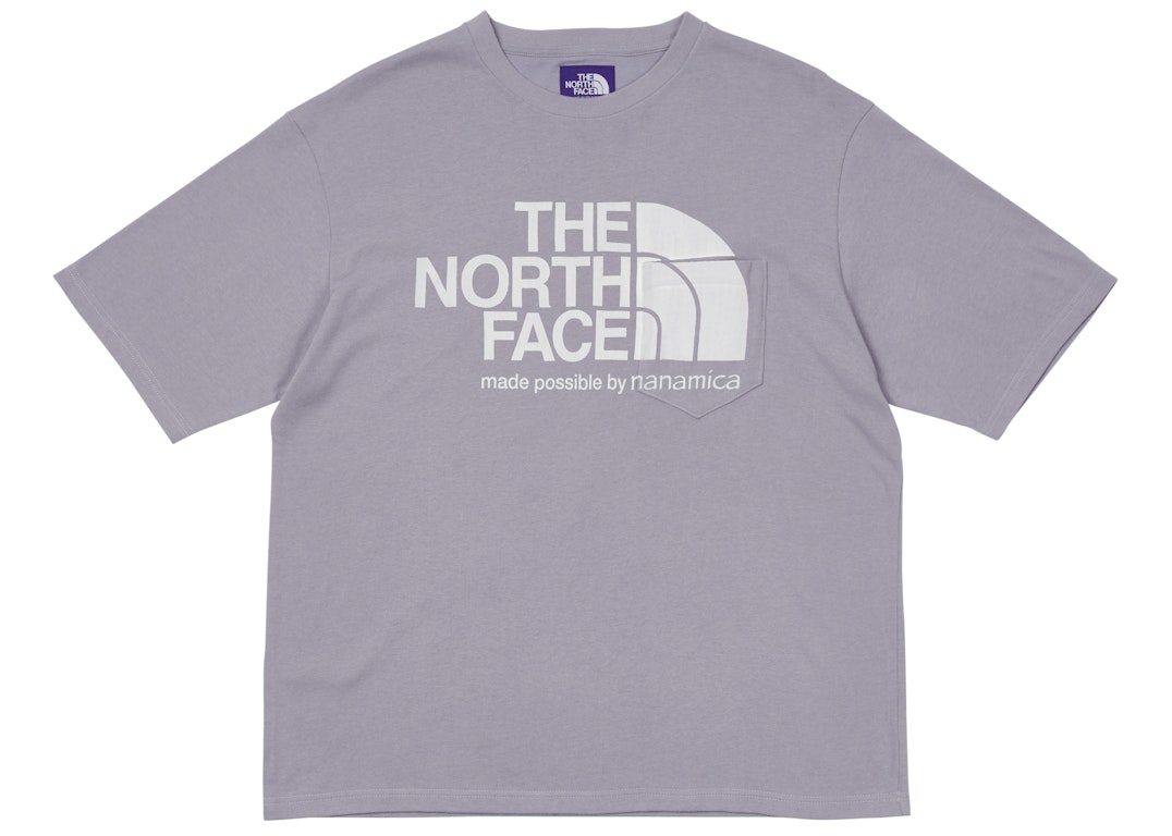 Pre-owned Palace X The North Face Purple Label H/s Logo T-shirt Purple