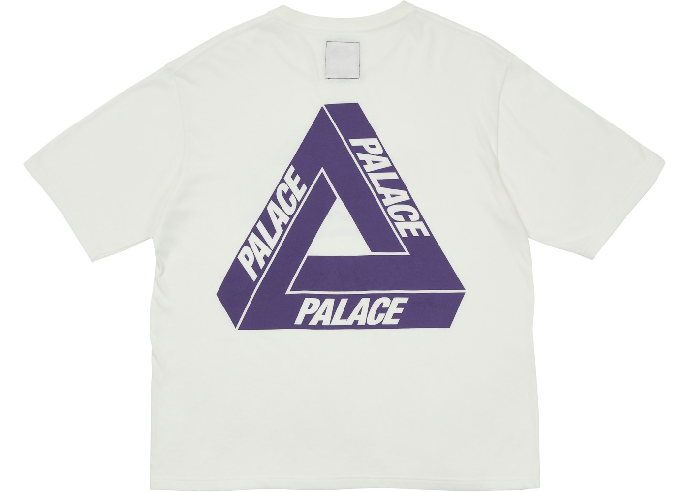 Palace X The North Face Purple Label H S Logo T Shirt White Ss21