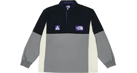 Palace x The North Face Purple Label High Bulky Rugby Shirt Navy