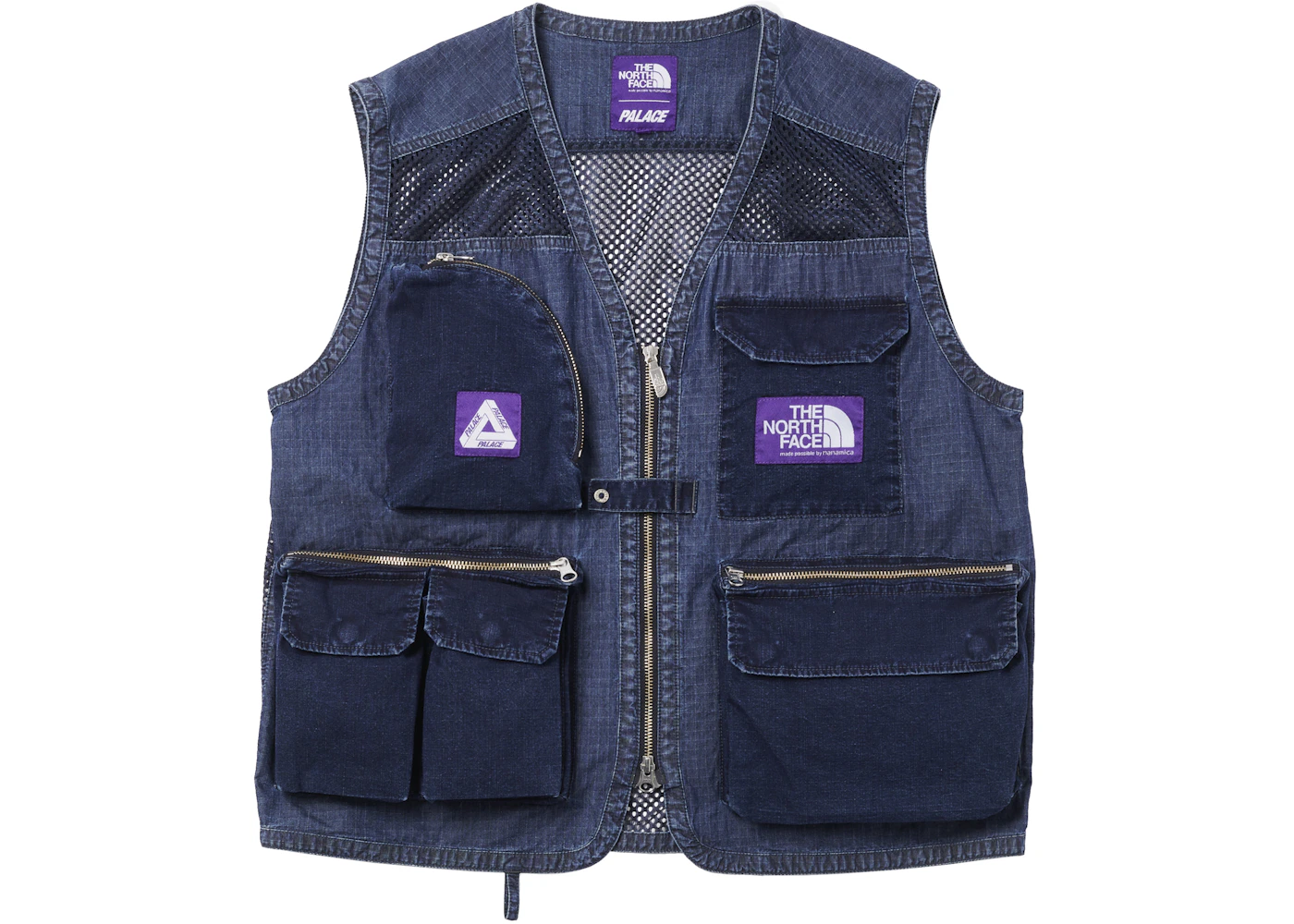 Indigo ripstop coach jacket Clearance