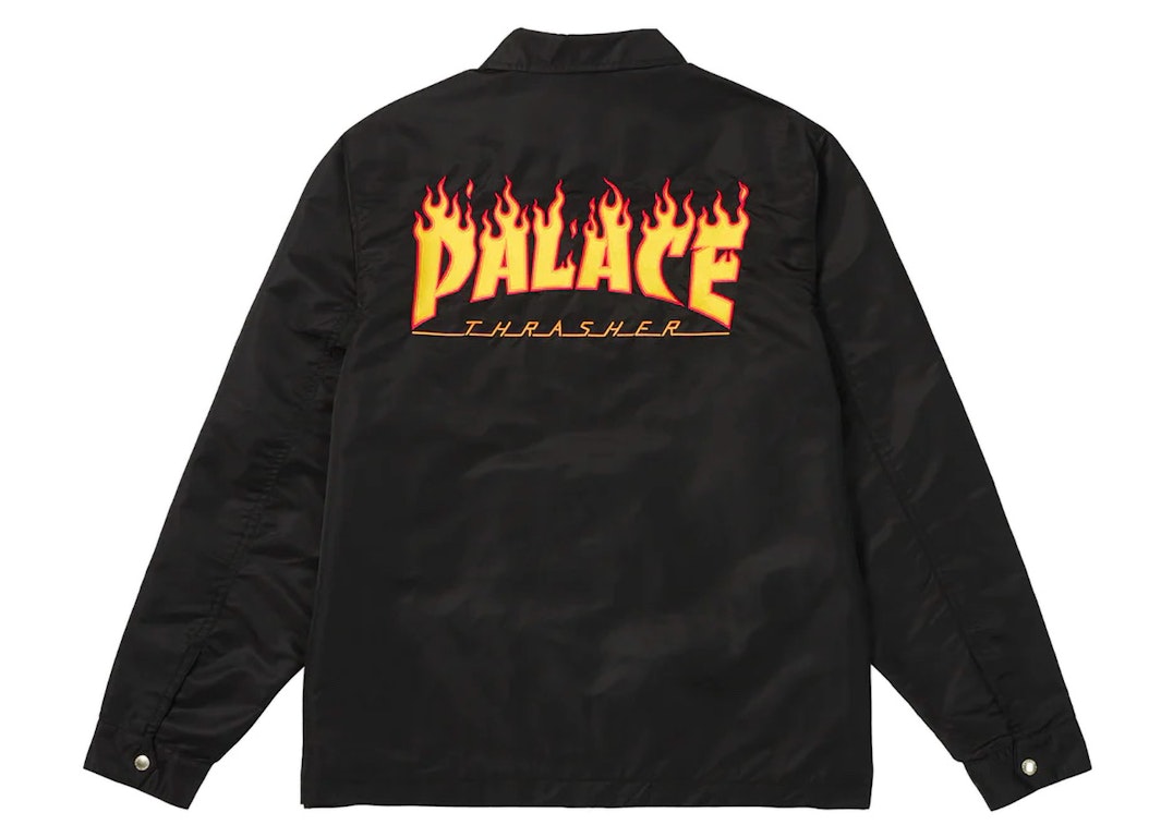 Pre-owned Palace X Thrasher Jacket Black