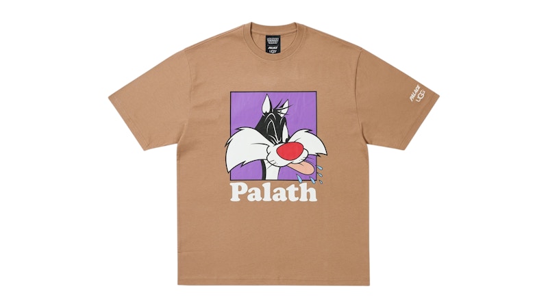 Palace x UGG Looney Tunes T-Shirt Chestnut Men's - FW25 - US