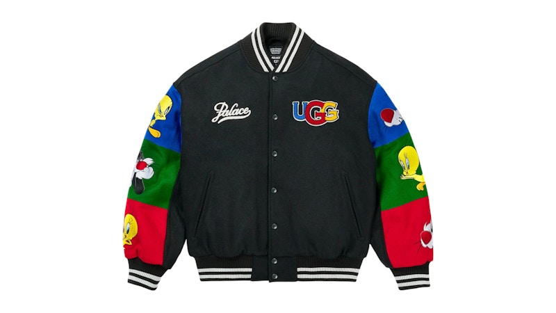 Palace x UGG Looney Tunes Varsity Jacket Black メンズ - FW25 - JP