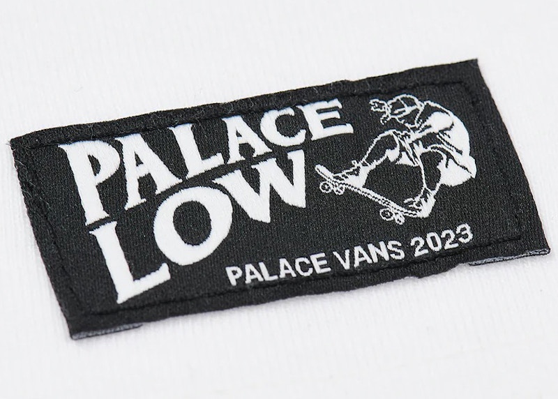 Palace x Vans Low T-Shirt White Men's - SS23 - US