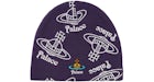 Palace x Vivienne Westwood Berretto in jersey viola