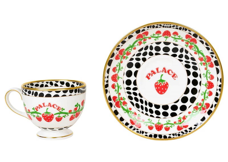 Palace x Wedgwood Teacup And Saucer White 男装- FW23 - CN