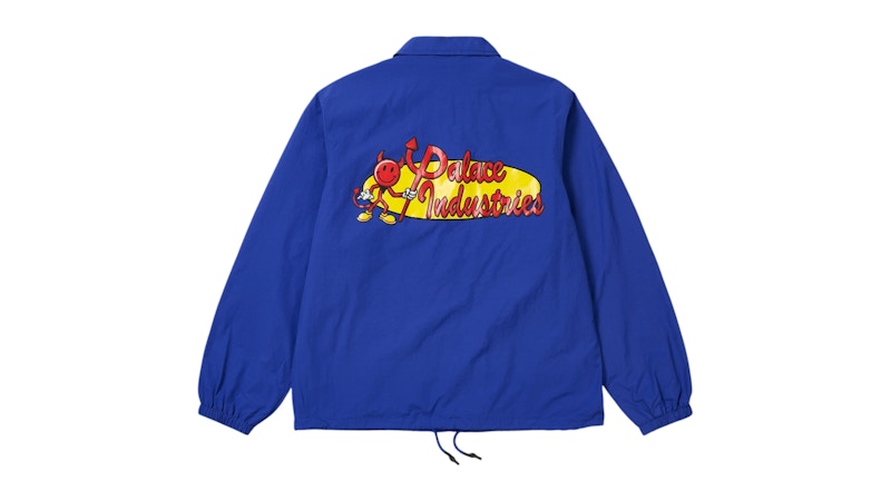 Palace x World Industries Coach Jacket Blue Men's - SS26 - US