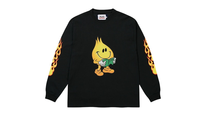 トップス M PALACE x WORLD INDUSTRIES Longsleeve Palace x World Industries L/S T-shirt Black Men's - SS26 - US