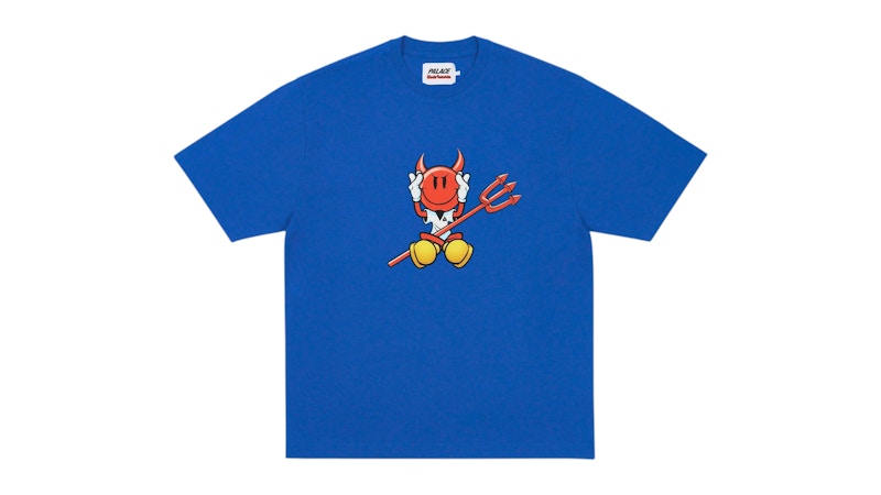 Palace x World Industries T-Shirt Blue Men's - SS26 - US