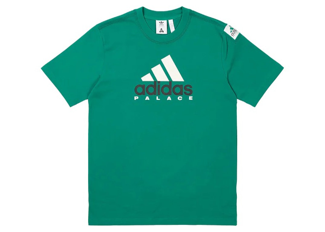 Pre-owned Palace X Adidas Eqt T-shirt Green