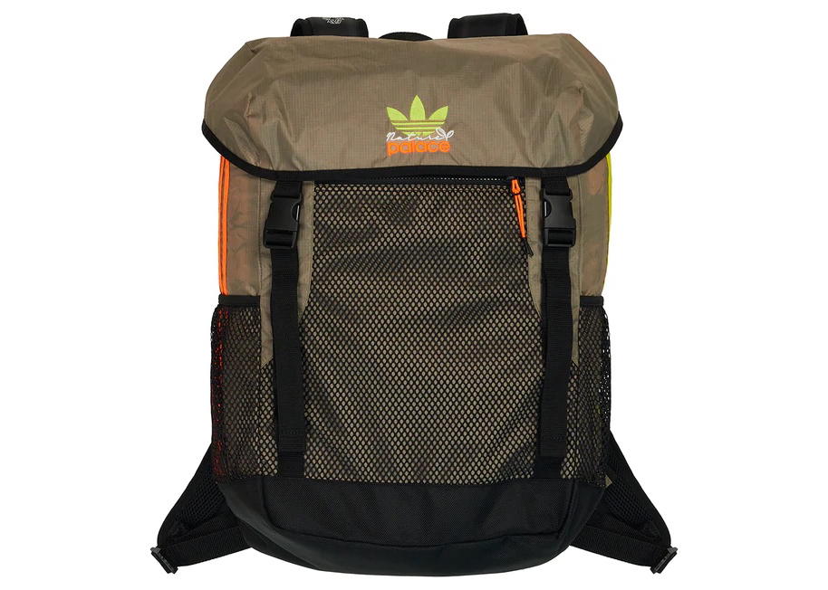 Palace x adidas Nature Backpack Blanch Cargo/Signal Orange