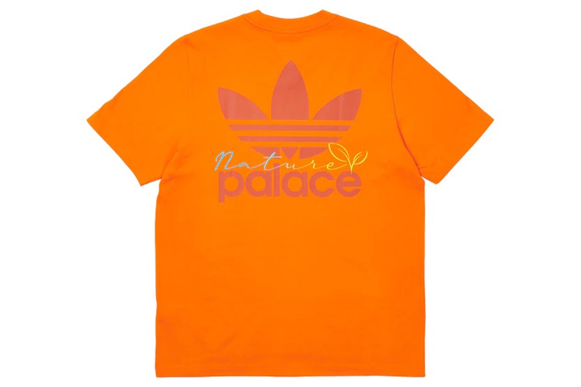 Pre-owned Palace X Adidas Nature Tee Orange
