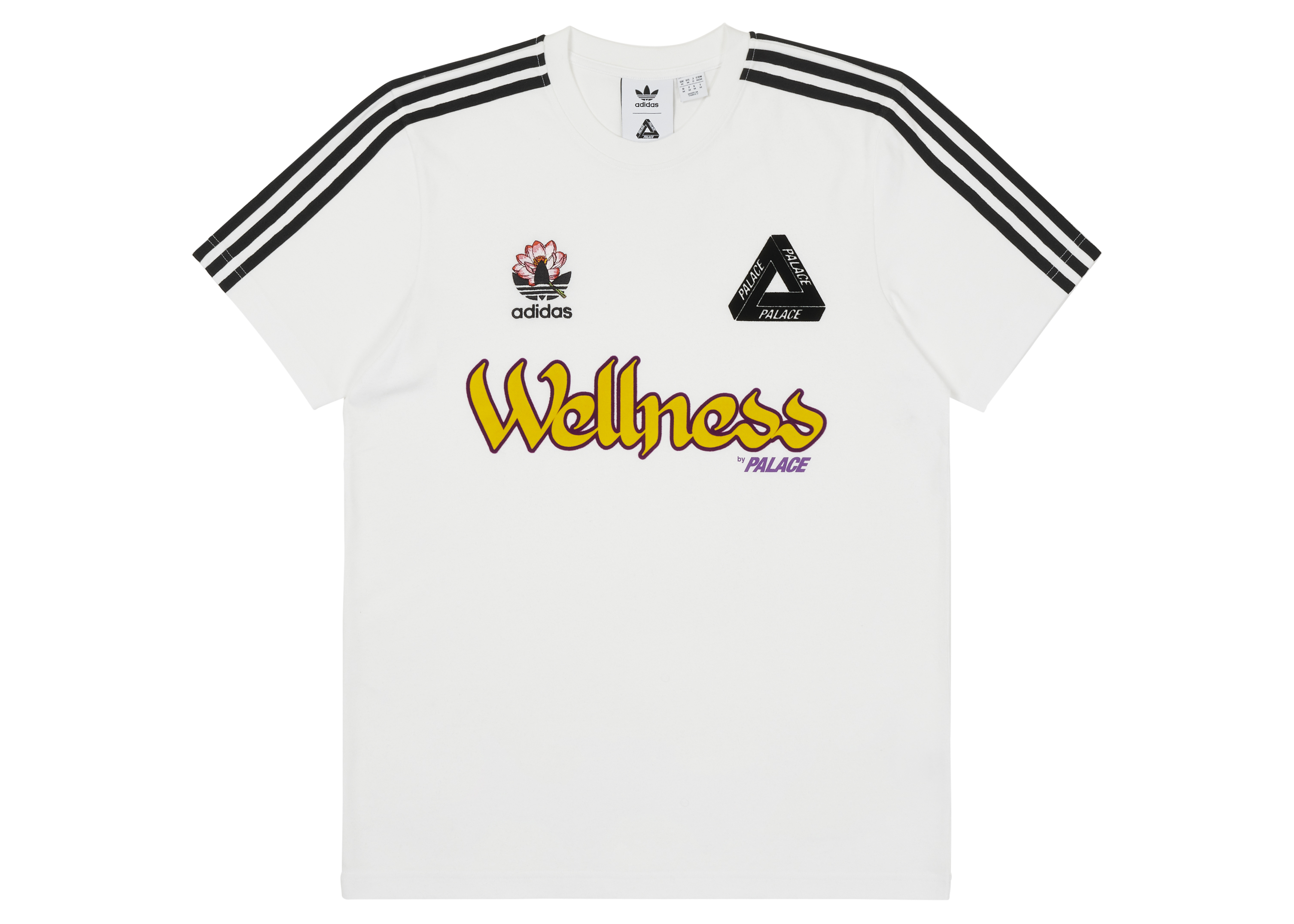Palace x adidas Palaste T-shirt White Men's - FW21 - US