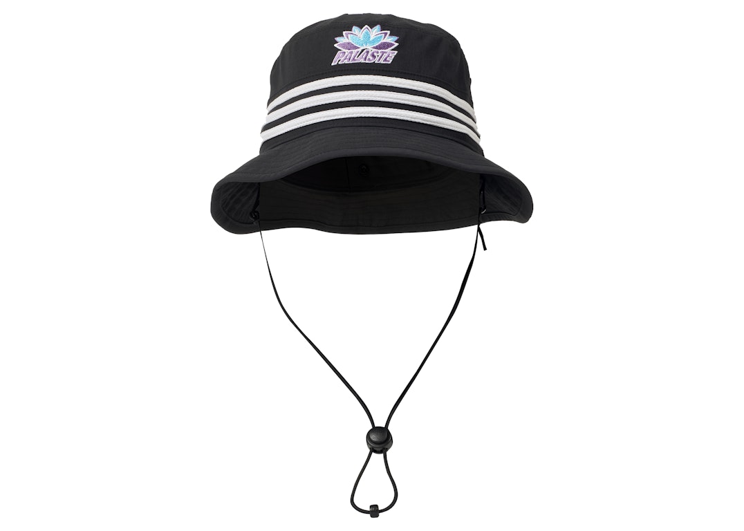Pre-owned Palace X Adidas Palaste Yoga Bucket Hat Black