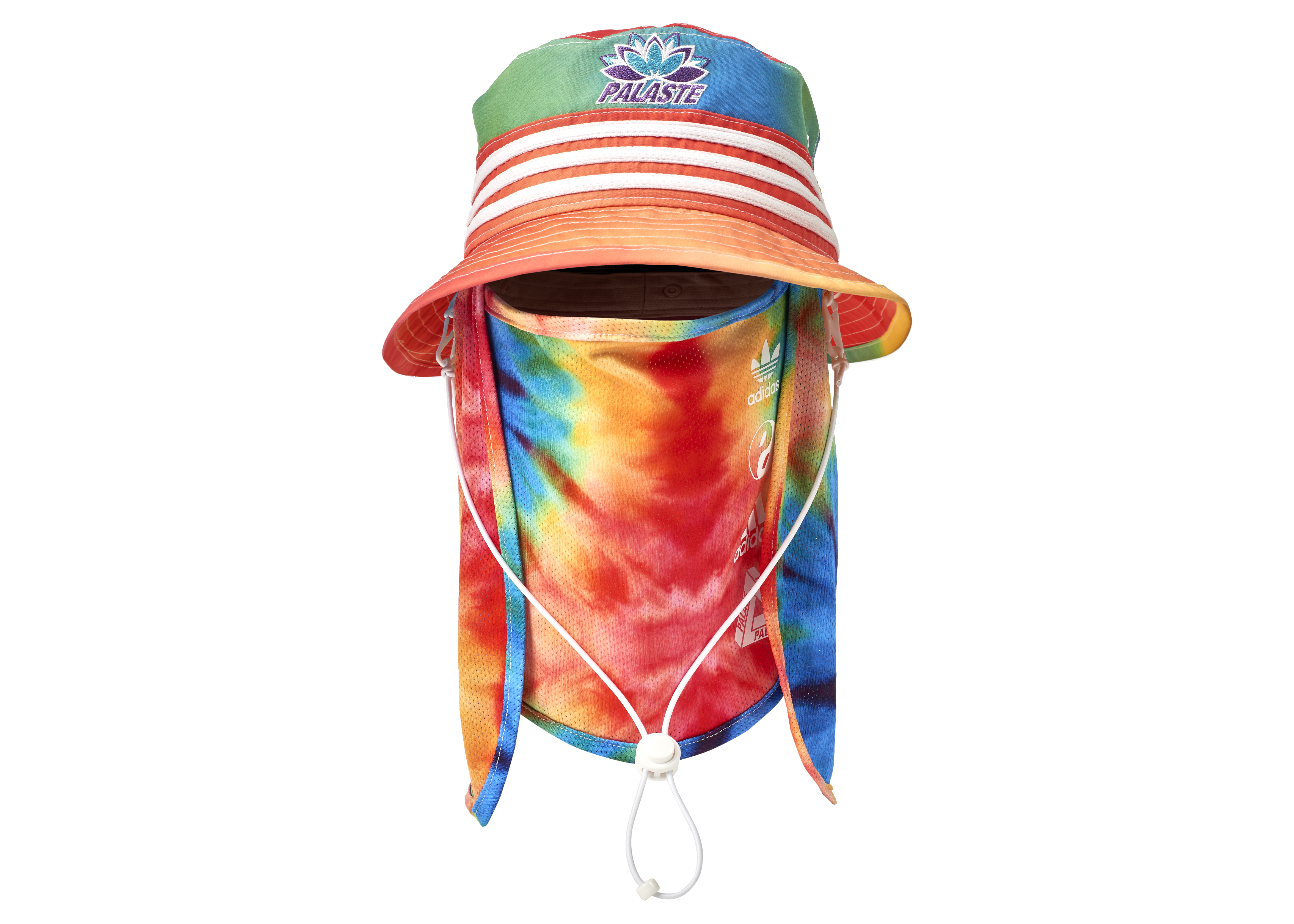 Palace x adidas Palaste Yoga Bucket Hat Tie Dye Men's - FW21 - US