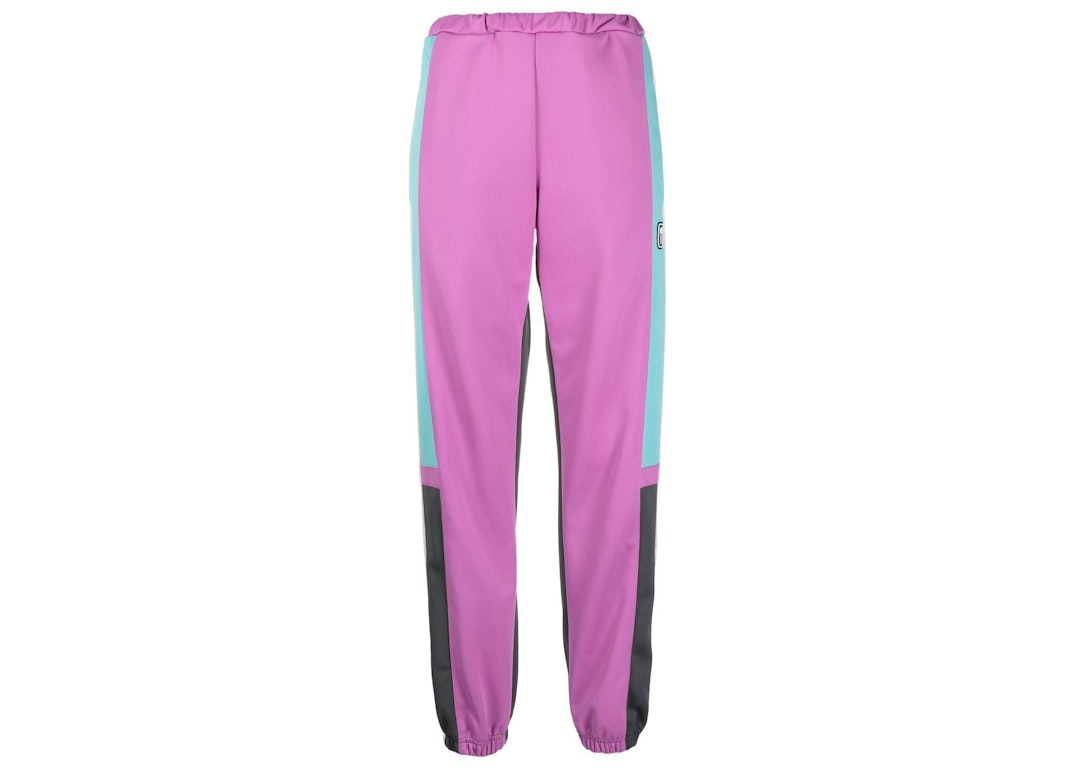 Pre-owned Palm Angels 80's Color Block Track Pants Light Pink